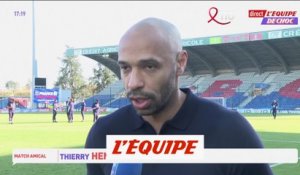 Thierry Henry : «Il faut valider avec une bonne prestation» - Foot - Amical - U23