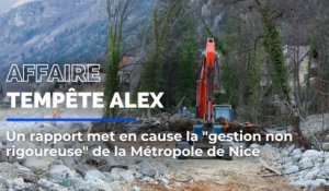 La Métropole de Nice mise en cause dans l'affaire de la tempête Alex