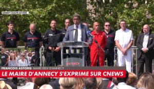 «La communauté humaine a été poignardée» : François Astorg, maire d’Annecy