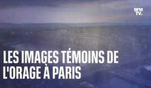 Orage à Paris: vos images témoins des inondations éclairs