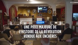Une pièce majeure de l'histoire de la Révolution française vendue aux enchères