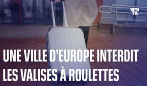 Cette ville d’Europe a décidé d’interdire les valises à roulettes car elles sont trop bruyantes