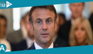 Emmanuel Macron en pleine polémique : le président prend la pose pendant qu'un garde de l'Élysée fai