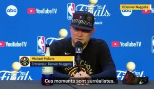 Nuggets - Malone : "Ces moments sont surréalistes"