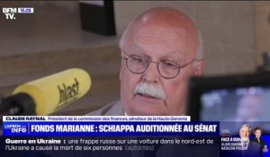Fonds Marianne: Claude Raynal, le président de la commission des finances au Sénat, s'exprime après l'audition de Marlène Schiappa