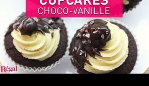 Cupcakes chocolat-vanille, comme des OREOS ! | regal.fr