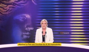 Emmanuel Macron et Kylian Mbappé au PSG : "Ce n’est pas pour les amateurs de football et les fans de Mbappé qu'il fait cela, mais pour lui-même", déclare Marine Le Pen