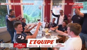 L'Equipe Inside : AG2R Citroën célèbre la victoire de Gall - Cyclisme - Tour de Suisse