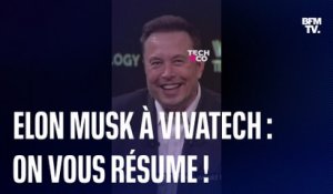 SpaceX, Twitter, Tesla : le résumé d'Elon Musk à VivaTech