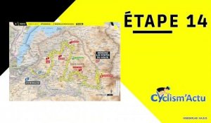 Tour de France 2023 - La 14e étape du 110e Tour de France, parcours et profil !
