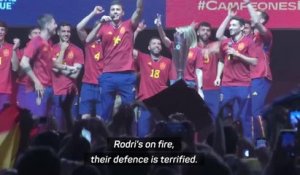 Espagne - Quand Rodri met le feu devant les fans de la Roja