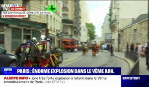 Explosion à Paris: "On a entendu une grosse déflagration", explique un témoin