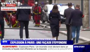 Explosion à Paris: Anne Hidalgo arrive sur place