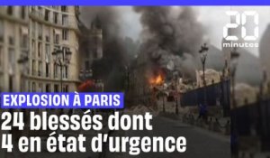 Explosion à Paris : 24 blessés dont 4 en urgence abolue