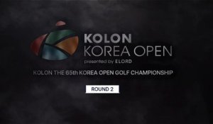 Le replay du 2e tour du Kolon Korea Open - Golf - Asian Tour