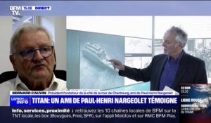 "Il est mort de sa belle mort": Bernard Cauvin, président de la Cité de la mer de Cherbourg, rend hommage à Paul-Henri Nargeolet