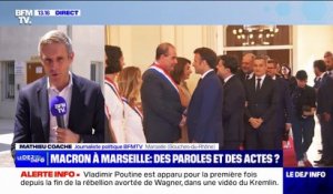 Les objectifs de la visite d'Emmanuel Macron à Marseille