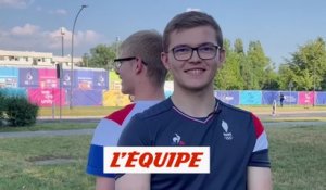 « L'interview croisée » d'Alexis et Félix Lebrun - Tennis de Table - Jeux Européens