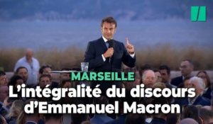 L'intégralité du discours d'Emmanuel Macron à Marseille