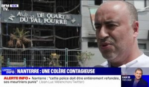 Mineur tué à Nanterre: "C'est malheureux de voir ça" déplore un habitant après des dégradations à Mantes-la-Jolie