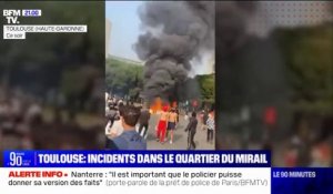 Mort de Nahel: des incidents dans le quartier du Mirail à Toulouse