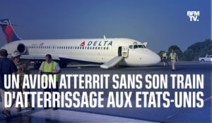 Un avion atterrit sans son train d'atterrissage avant aux Etats-Unis