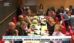 Audition à l'Assemblée nationale - Présidence de l'Ademe : audition de Sylvain Waserman