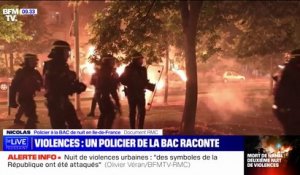 Violences urbaines: "On était vite débordés" raconte ce policier de la BAC en Île-de-France