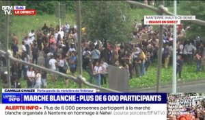 Marche blanche en hommage à Nahel: "Il y a 6000 personnes qui sont venues manifester et on a 200 ou 300 qui veulent en découdre", constate Mokrane Kessi, président de l'association "France des banlieues"