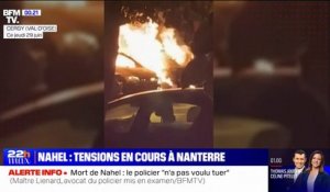 Violences urbaines: des incendies à Cergy (Val-d'Oise) et Sevran (Seine-Saint-Denis)