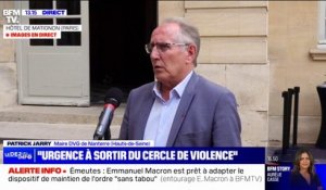 Mort de Nahel: "Nous devons parvenir à sortir de cette spirale de la violence tous ensemble" affirme Patrick Jarry, maire de Nanterre