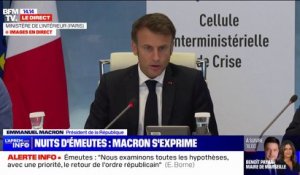 Emmanuel Macron: "La décision a été prise d'annuler plusieurs événements festifs"