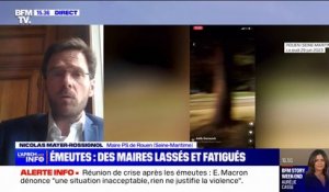 Violences urbaines: "Il y a un problème dans la relation avec la police"  selon Nicolas Mayer-Rossignol