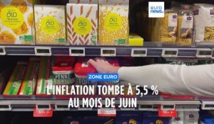Zone euro : l'inflation baisse à 5,5% en juin grâce aux prix de l'énergie