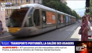 Violences urbaines: la suspension des bus et des tramways à partir de 21h a pris de court certains usagers