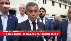Gérald Darmanin : «A Marseille et à Lyon, on va considérablement renforcer les forces en présence»