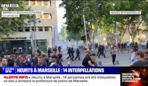 Protestations après la mort de Nahel: situation tendue à Marseille ce soir, où deux blindés sont arrivés en renfort