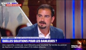 Banlieues: pour Benoit Jimenez (maire UDI de Garges-lès-Gonesse), "il faut faire attention" au discours de "ceux qui disent qu'on donne trop d'argent dans la politique de la ville"