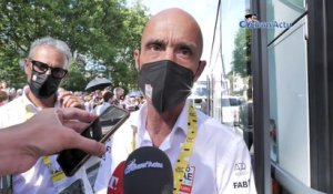Tour de France 2023 - Mauro Gianetti : "On a nos deux réponses concernant Tadej Pogacar et Adam Yates donc c'est parfait !"