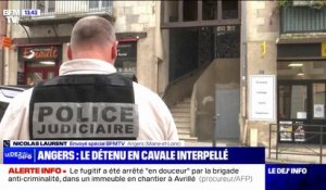 Le fugitif en cavale soupçonné d'un double meurtre a été interpellé "en douceur" dans un immeuble en chantier, près d'Angers