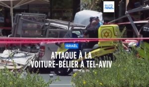 Israël : cinq blessés dans un attentat à la voiture-bélier à Tel-Aviv