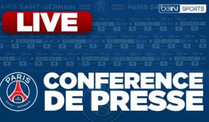  La conférence de presse du Paris Saint-Germain en direct