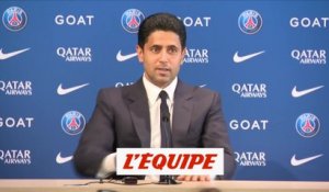 Al-Khelaïfi : «Si Kylian veut rester, il doit prolonger» - Foot - L1 - PSG
