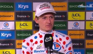 Tour de France 2023 - Felix Gall : "Une grande fierté de porter ce maillot de meilleur grimpeur"