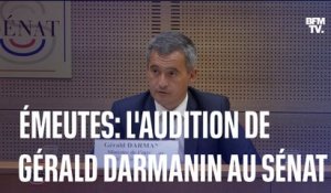 Émeutes: retrouvez l'intégralité de l'audition de Gérald Darmanin au Sénat