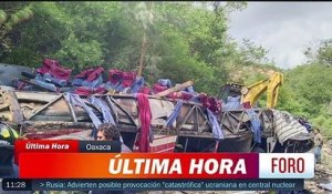 Mexique: Au moins 27 personnes ont été tuées et 17 autres blessées lors de la chute d'un car de passagers dans un ravin, dans une zone montagneuse de l'Etat du Oaxaca