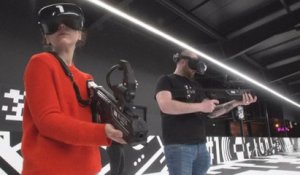 Esport: dans une arène bretonne, la réalité virtuelle fait marcher les joueurs