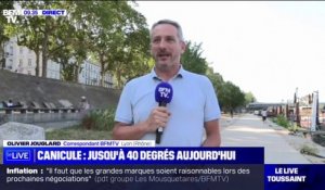 Canicule: jusqu'à 40 degrés attendus ce lundi à Lyon