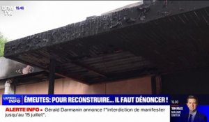 Émeutes: le maire de Saint-Gratien appelle à la délation pour retrouver les coupables avant de reconstruire certains bâtiments