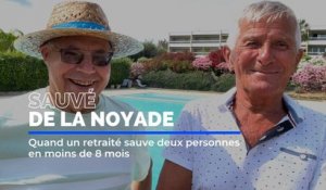 "Ils m'ont sauvé la vie" : le récit de Didier, secouru de la noyade par Gérard